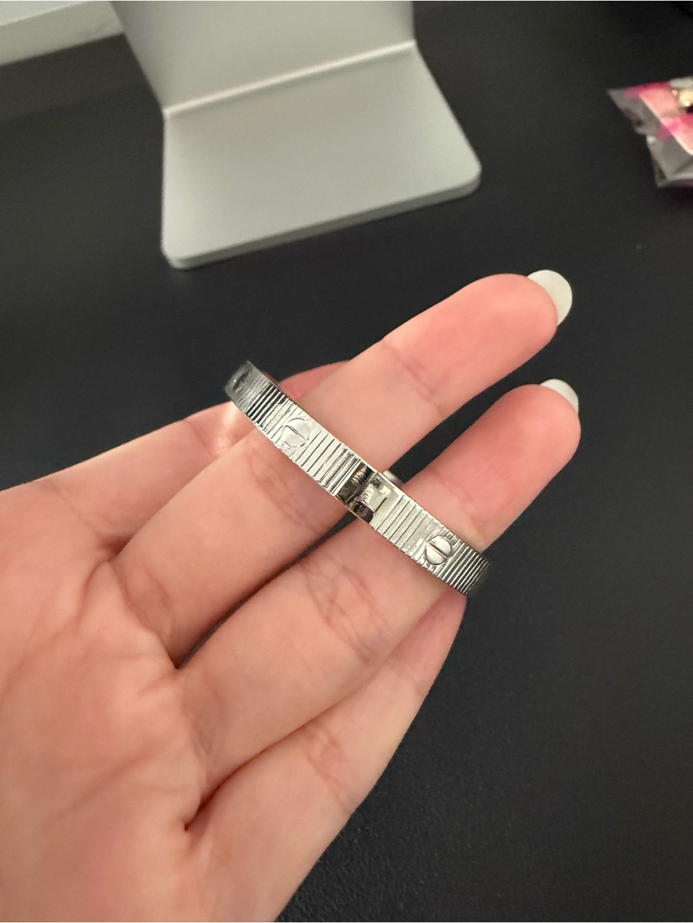 Cartier Silver Bangle - Picture 10 of 15